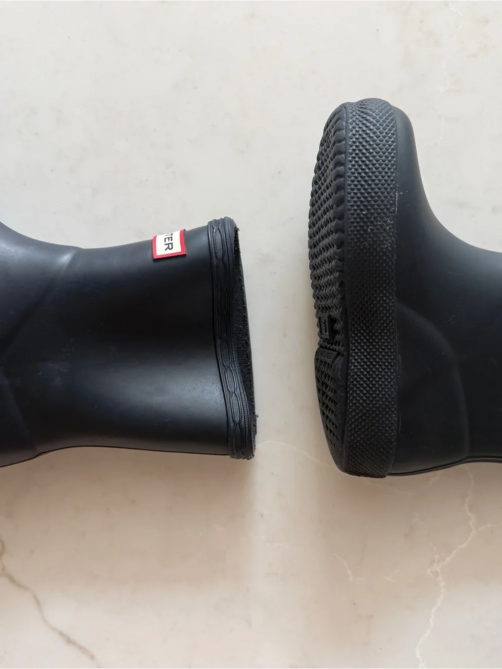 Hunter Navy Blue Rain Boots Kids